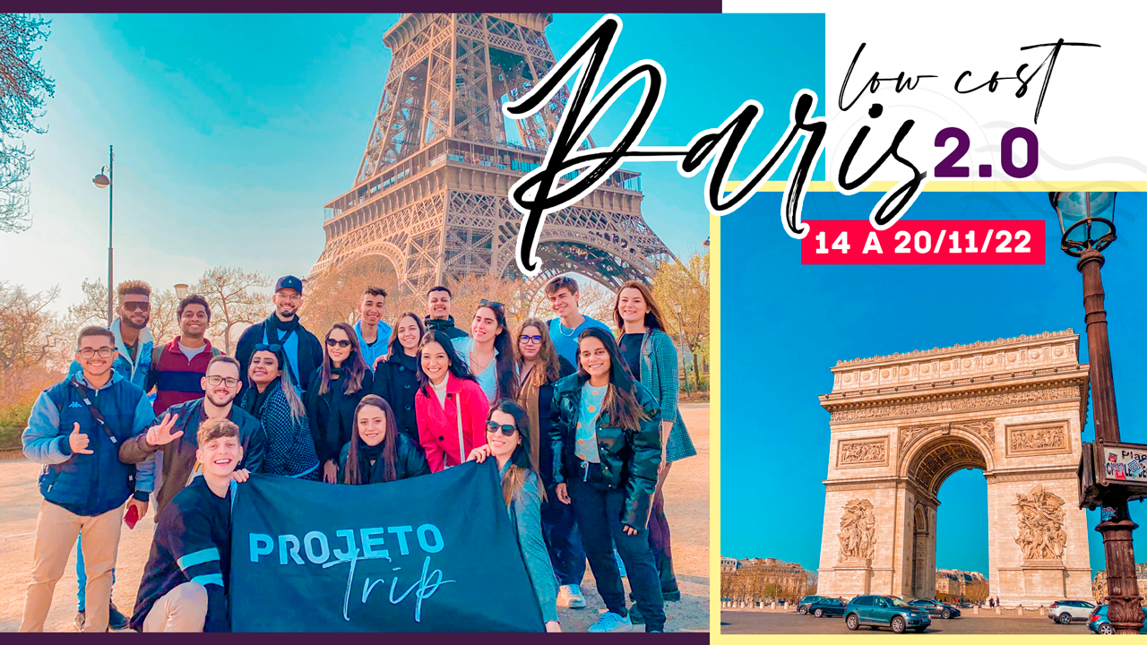 Grupo de viagem para Paris 2