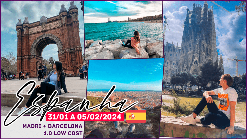 Grupo de viagem para a Espanha
