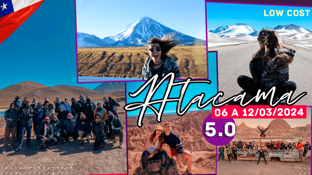 Grupo de viagem para o Atacama